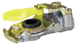 Produktbild: Wabco Kupplungskopf gelb, für Anhänger, 2-Kreis-Anlage, Bremse, M 22 x 1,5 IG Parker