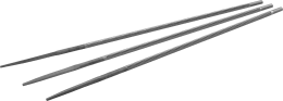 Produktbild: Viiala Sägekettenfeile rund 4,0 mm für 3/8 P Sägeketten, 3 St.