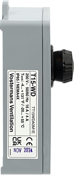 Produktbild: Thermostat T-15 WD 230 V, Regelbereich -5 bis +35 °C