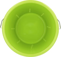 Produktbild: Futtereimer mit Deckel und Belüftungsöffnungen, Kunststoff