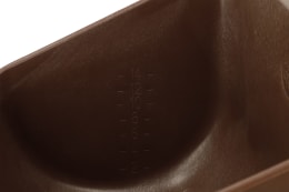 Produktbild: Futtertrog 12 l Spezialkunststoff, Wandmontage, für Pferde, Rinder, Schweine, Schafe und Ziegen