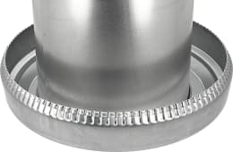 Produktbild: Futterautomat 18 kg Metall, für Küken und Junggeflügel, 3278