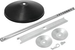Produktbild: Futterautomat 18 kg Metall, für Küken und Junggeflügel, 3278