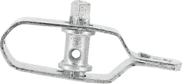 Produktbild: Drahtspanner 100 mm Metall verzinkt, silber
