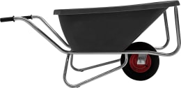 Produktbild: Growi® Schubkarre Compactkarre Big Ben Mulde 180 l, PE (Polyethylen), 1 x Luftrad 400x100, 15850