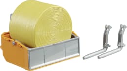 Produktbild: Bruder® Modell Heckcontainer mit Ballenzinken 1:16