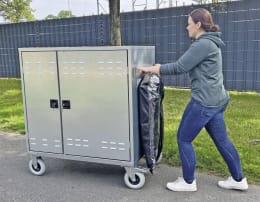 Lifestyle: Growi® Sattelschrank Quarter 1.150 x 1.310 x 750 mm