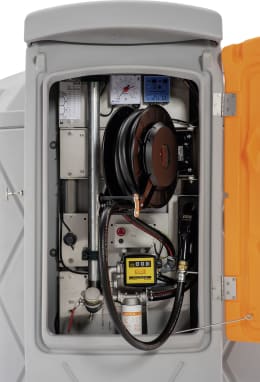 Produktbild: Cemo Tankanlage Cube Outdoor fastfill Premium 7.500 l, für Diesel, stationär, 230 V-Pumpe, 12006