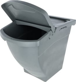 Produktbild: KERBL Futterbox 60 l, 390 x 490 x 578 mm, stapelbar, mit Deckel, für die Aufbewahrung von Tierfutter