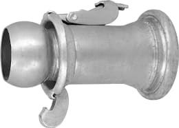 Produktbild: BAUER Reduzierung S81 HK 159 Becher, HK 108 Kugel, Stahl, verzinkt, 1007091