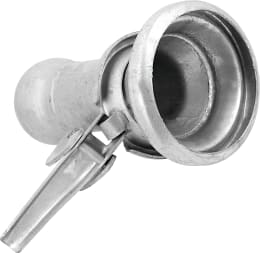 Produktbild: BAUER Reduzierung S81 HK 102 Becher, HK 76 Kugel, Stahl, verzinkt, 1522711