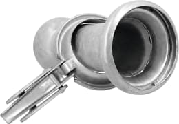 Produktbild: BAUER Reduzierung S81 HK 102 Becher, HK 89 Kugel, Stahl, verzinkt, 1522701