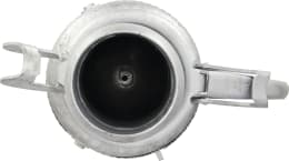 Produktbild: BAUER Saugkorb HK 133 Kugel für Saugleistungen bis 120 m³/h, Stahl, verzinkt, 2041600