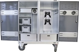 Produktbild: Growi® Sattelschrank Profi 1.600 x 1.830 x 815 mm