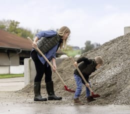 Lifestyle: KERBL Frankfurter Schaufel Mini Breite 18 cm, für Kinder ab 5 Jahren
