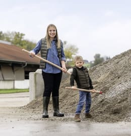 Lifestyle: KERBL Frankfurter Schaufel Mini Breite 18 cm, für Kinder ab 5 Jahren