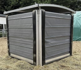 Lifestyle: Growi® Heuraufe für automatisches Fütterungsmanagement für Pferde
