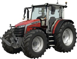 Produktbild: Massey Ferguson Traktor MF 5M.115 85 kW (115 PS) bei 2.000 min⁻¹ inkl. Frontlader MF FL.4018