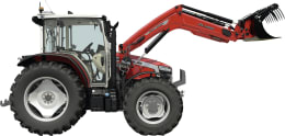 Produktbild: Massey Ferguson Traktor MF 5M.115 85 kW (115 PS) bei 2.000 min⁻¹ inkl. Frontlader MF FL.4018