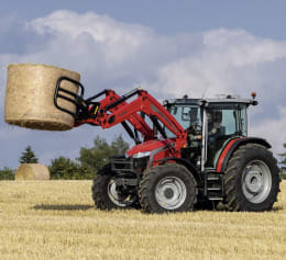 Lifestyle: Massey Ferguson Traktor MF 5M.115 85 kW (115 PS) bei 2.000 min⁻¹ inkl. Frontlader MF FL.4018