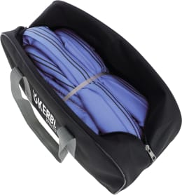 Produktbild: KERBL Abschleppschlinge 4 m, 56 t, blau, mit verstärkten Schlaufen, Warnfähnchen, Transporttasche, 37709