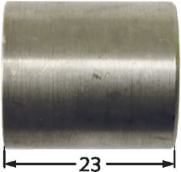 Technische Zeichnung: Industriehof® Buchse 12,5 x 20 x 23 mm, für Perfect