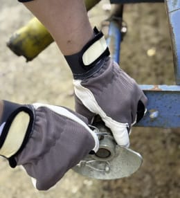 Lifestyle: Keron Handschuhe Okuda II Ziegenleder/Spandex