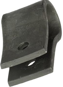 Produktbild: Industriehof® Halter 83 x 45 x 6 mm, Bohrung 11,5 mm für Spraglese-Mica, Thyregod Schlegelmesser