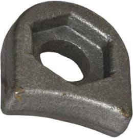 Produktbild: Industriehof® Halter 53 x 50 x 18 mm, Bohrung 20,5 mm, mit Sechkantansatz Sicma Schlegelmesser