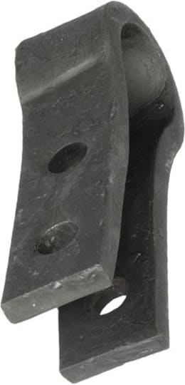 Produktbild: Industriehof® Halter 100 x 38 x 8 mm, Bohrung 13,5 mm für Gyro, Nicolas Schlegelmesser