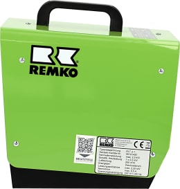 Produktbild: REMKO Elektro-Heizkanone ELT in grün mit Tragegriff