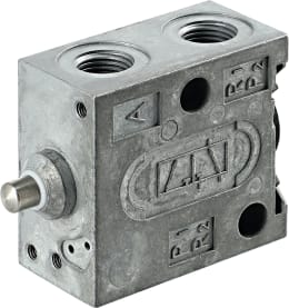 Produktbild: Wabco 3/2-Wegeventil M 10 x 1 IG, NW 4 mm, für DAF, Fendt, MAN, Scania