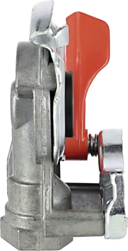 Produktbild: Wabco Kupplungskopf rot, ohne Filter, für Anhänger, 2-Kreis-Anlage, Vorrat, M 16 x 1,5 IG