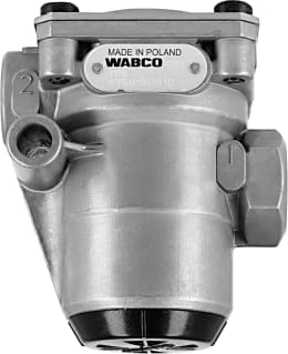 Produktbild: Wabco Druckbegrenzungsventil Ausgesteuerter Druck 7,4 + 0,2 bar Einstellbereich (kalk) 4 – 8 bar
