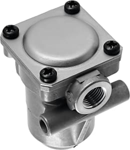 Produktbild: Wabco Druckbegrenzungsventil Ausgesteuerter Druck 7,4 + 0,2 bar Einstellbereich (kalk) 4 – 8 bar
