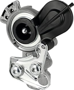 Produktbild: Wabco Kupplungskopf schwarz, M 22 x 1,5 IG, für Anhänger, 1-Kreis-Anlage