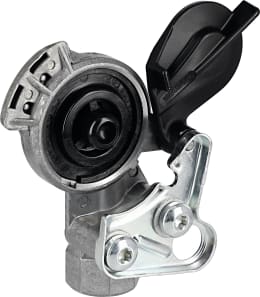 Produktbild: Wabco Kupplungskopf schwarz, M 22 x 1,5 IG, für Zugfahrzeug, 1-Kreis-Anlage