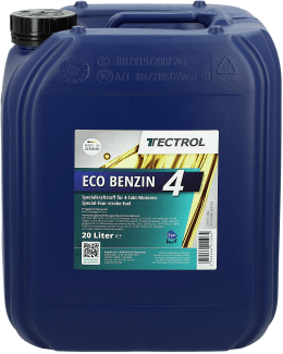 Produktbild: TECTROL ECO BENZIN 4 20 l Kanister Sonderkrafstoff, Gerätebenzin, Alkylatbenzin für 4-Takt-Motoren