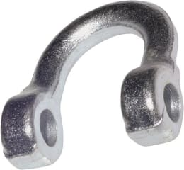 Produktbild: Industriehof® Schäkel gerade, Bohrung 9 mm, für Ferri, Maschio, Terranova