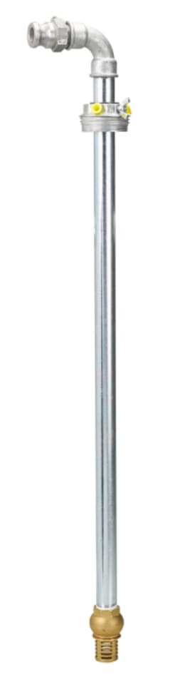 Produktbild: PRESSOL stationäres Ölsystem mit Schlauchaufroller, Saugrohrlänge 860/1600 mm, digitaler Handdurchlaufzähler