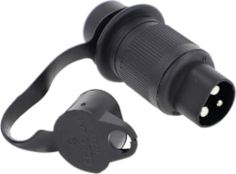 Produktbild: Fendt Stecker 3-polig für Pressen und Traktor Fendt, Massey Ferguson