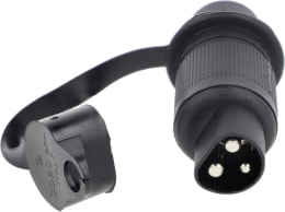 Produktbild: Fendt Stecker 3-polig für Pressen und Traktor Fendt, Massey Ferguson