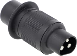 Produktbild: Fendt Stecker 3-polig für Pressen und Traktor Fendt, Massey Ferguson