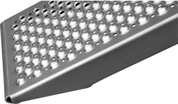 Produktbild: TRAILER POOL Verladeschiene Aluminium gerade, randlos, rutschhemmend, 2 St.