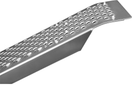 Produktbild: TRAILER POOL Verladeschiene Aluminium gebogen, randlos, rutschhemmend, 2 St.