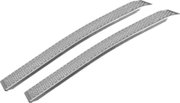 Produktbild: TRAILER POOL Verladeschiene Aluminium gebogen, randlos, rutschhemmend, 2 St.
