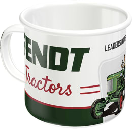 Produktbild: Fendt Tasse Retro 360 ml, Metall emailliert