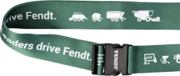 Produktbild: Fendt Kofferband grün, weiß