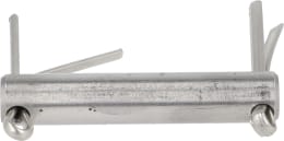 Produktbild: Suevia Achse 6 x 32 mm Edelstahl, mit Splinten, für Trogtränken, Thermotränken, Schwenktröge, Weidetröge