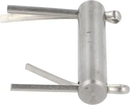 Produktbild: Suevia Achse 6 x 32 mm Edelstahl, mit Splinten, für Trogtränken, Thermotränken, Schwenktröge, Weidetröge